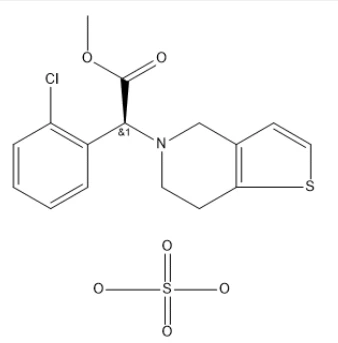 Clopidogrel bisulfate cas nru. 120202-66-6