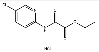 Ethyl 2 - ((5-chloropyridin-2-yl) amino) -2-oxoacetate hydrochloride CAS No.:1243308-37-37-3